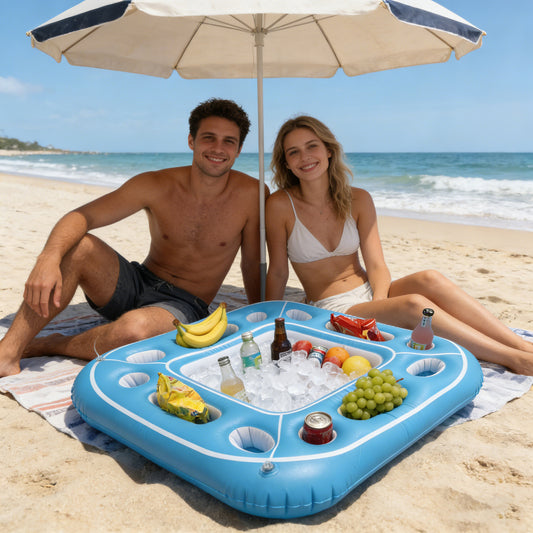 World Cup Pool Party Drink Tray — Floating Beverage Holder