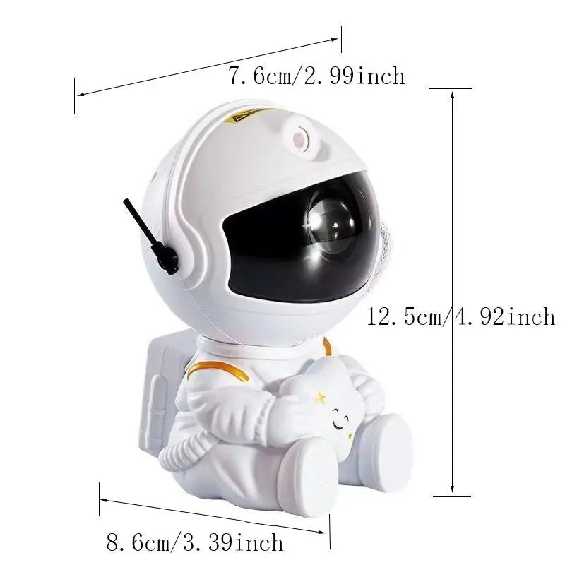 USB Powered Aurora Night Light with Starry Sky Projection for Bedroom, Gaming Room & Desk Setup