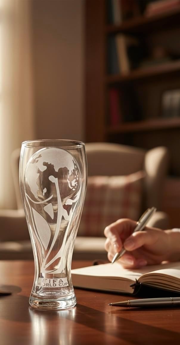 FIFA World Cup 2026 Official Gift Set — Beer Mug + Trophy Bottle Opener