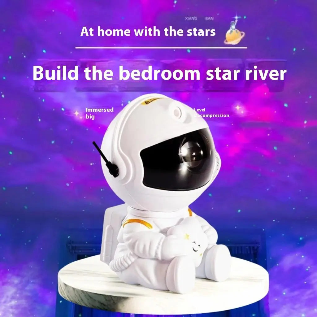 USB Powered Aurora Night Light with Starry Sky Projection for Bedroom, Gaming Room & Desk Setup