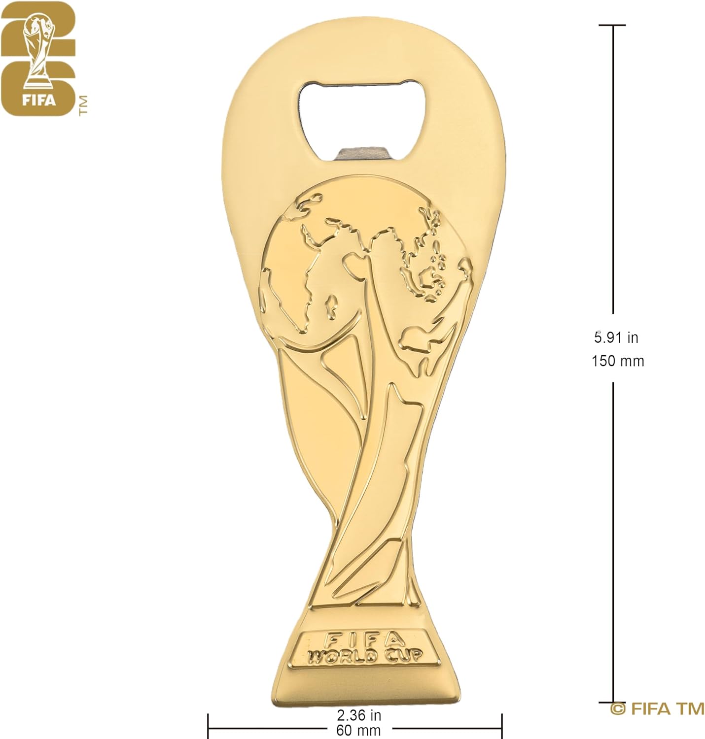 FIFA World Cup 2026 Official Gift Set — Beer Mug + Trophy Bottle Opener