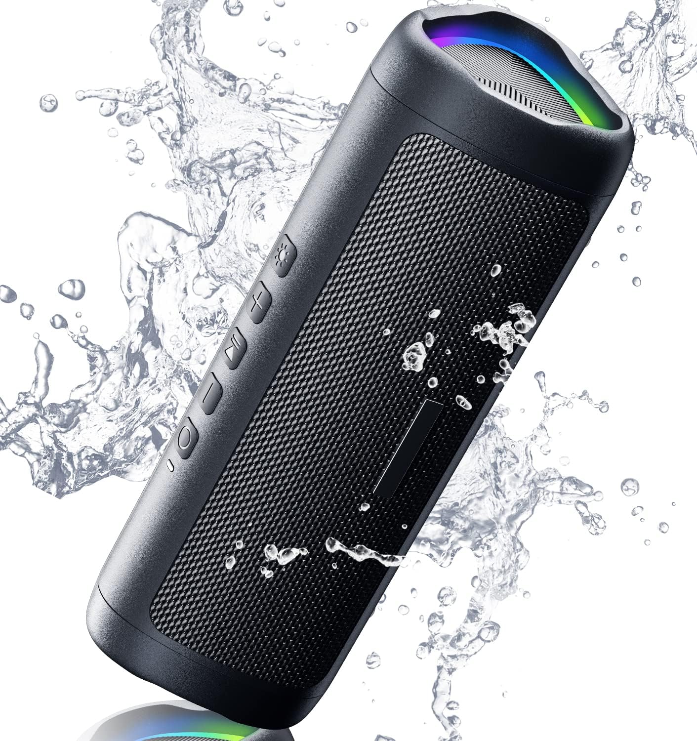 World Cup Party Speaker — 20H Waterproof Bluetooth with Light Show & TWS Pairing