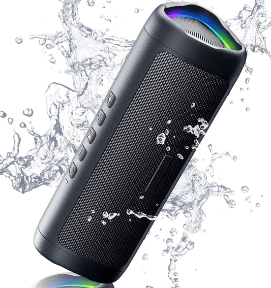 World Cup Party Speaker — 20H Waterproof Bluetooth with Light Show & TWS Pairing
