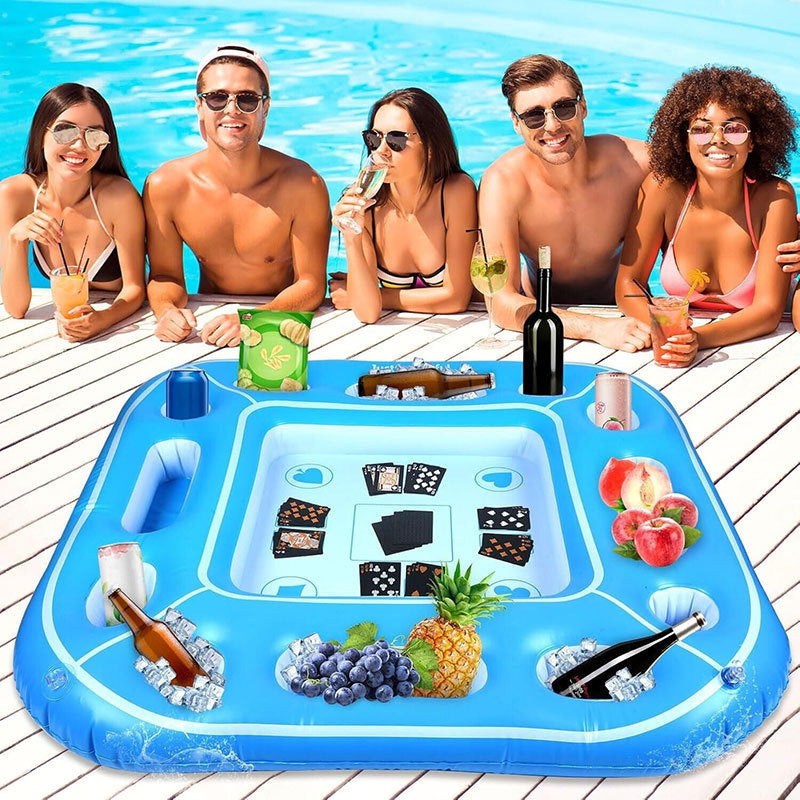 World Cup Pool Party Drink Tray — Floating Beverage Holder