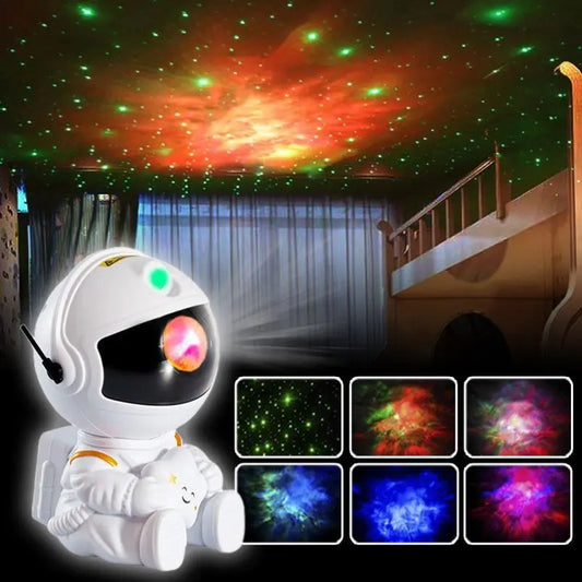 USB Powered Aurora Night Light with Starry Sky Projection for Bedroom, Gaming Room & Desk Setup